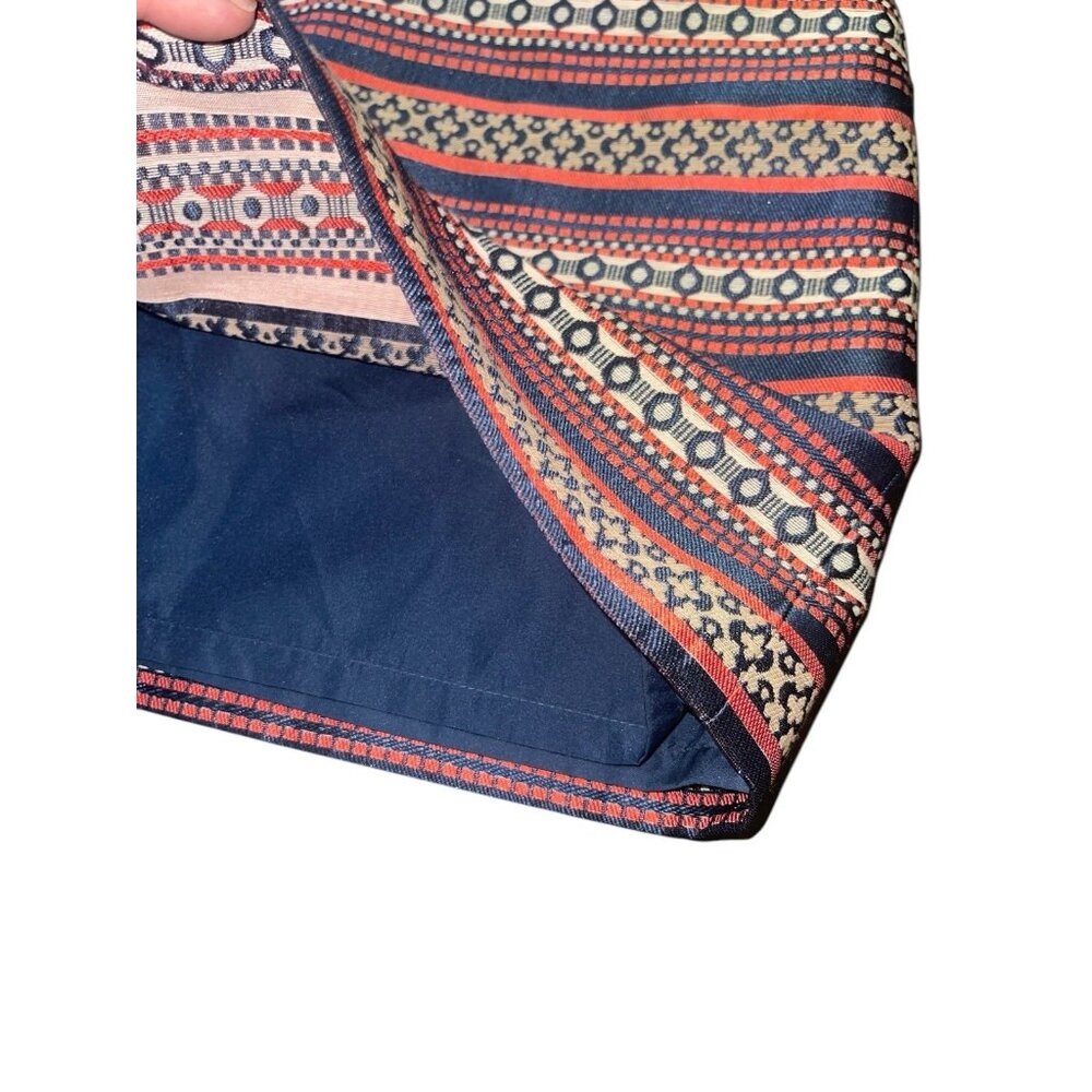 LOFT PETITES Women's 0 Petite Tribal Pattern Lined Pencil Skirt - Picture 9 of 12